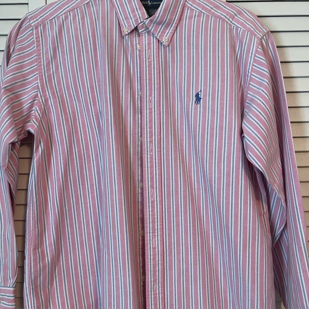 Ralph Lauren button down Oxford shirt size l 16-18